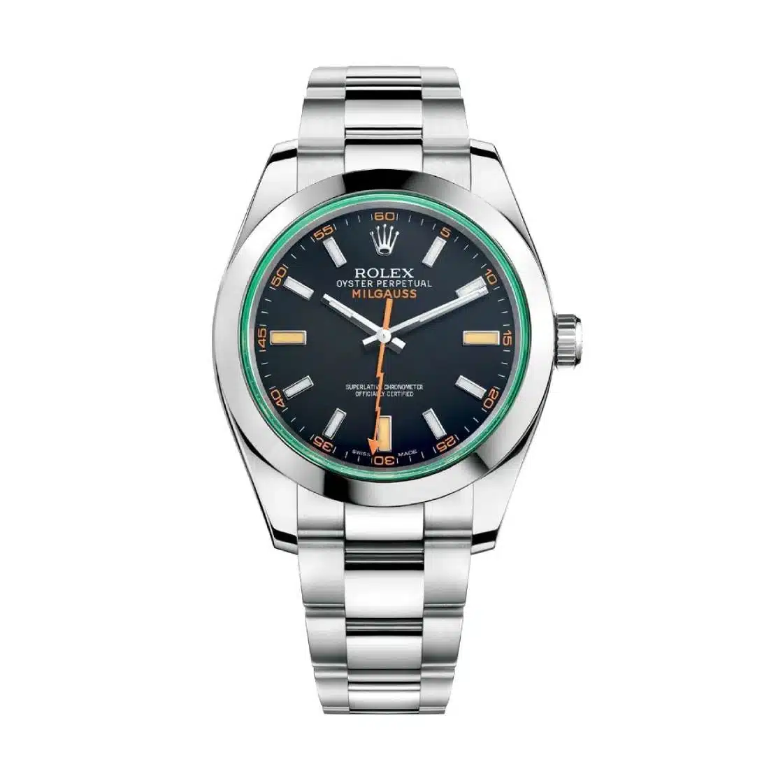 Rolex Milgauss 40mm Stainless Steel 116400GV with Black Dial Watch - 2019