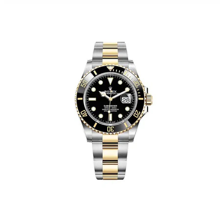 Rolex Submariner 41mm 126613LN-0002 Oyster Bracelet Stainless Steel and Yellow Gold with Black Dial watch 2024