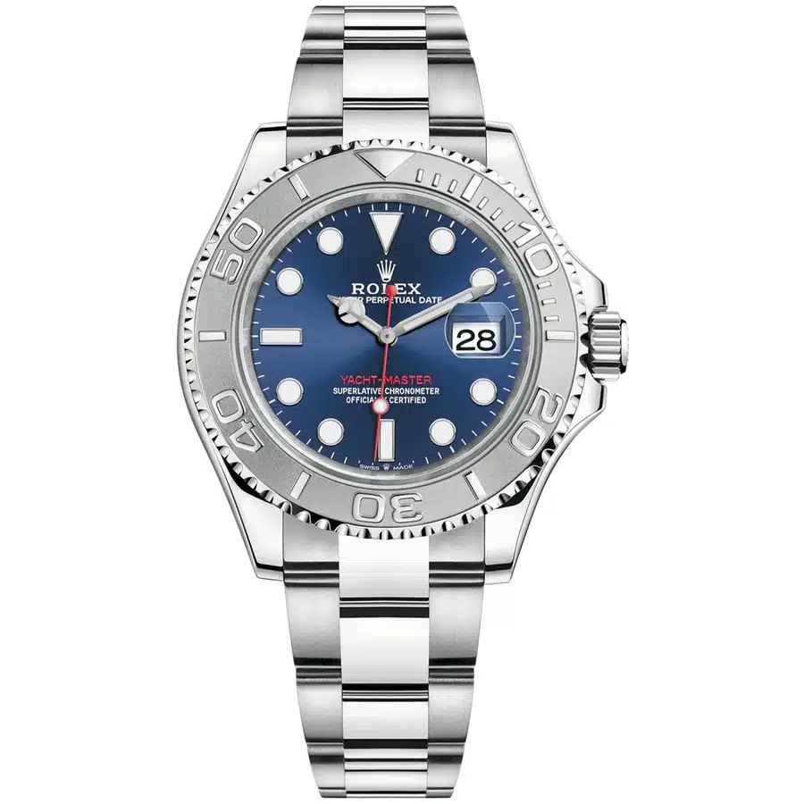Rolex Yachtmaster 126622-0002 40mm Oyster Bracelet Stainless Steel with Blue Dial Watch 2024