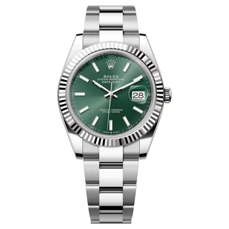 Rolex Datejust 126334-0027 41mm Oyster Stainless Steel with Green Dial