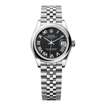 Rolex Datejust Jubilee 278240-0002 Stainless Steel With Black Roman Dial Ladies Watch 2024