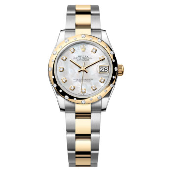 Rolex Datejust 31mm 278343rbr-0027 Oyster Steel and Yellow Gold Watch Scattered Diamond Bezel Mop Diamond Dial 2024