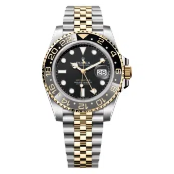 Rolex GMT-Master II 126713GRNR steel and yellow gold Zombie watch, black dial