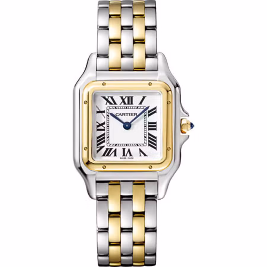 Cartier Panthere de Cartier W2PN0007  Yellow Gold And Steel Case 27 mm Watch 2024