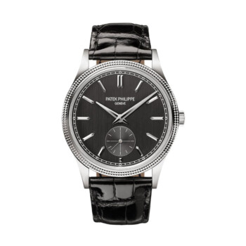 Patek Philippe Calatrava 6119G-001 White Gold With Black Leather