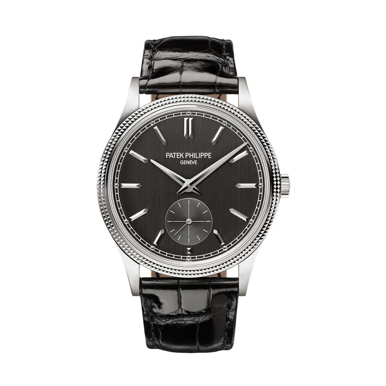 Patek Philippe Calatrava 6119G-001 White Gold With Black Leather