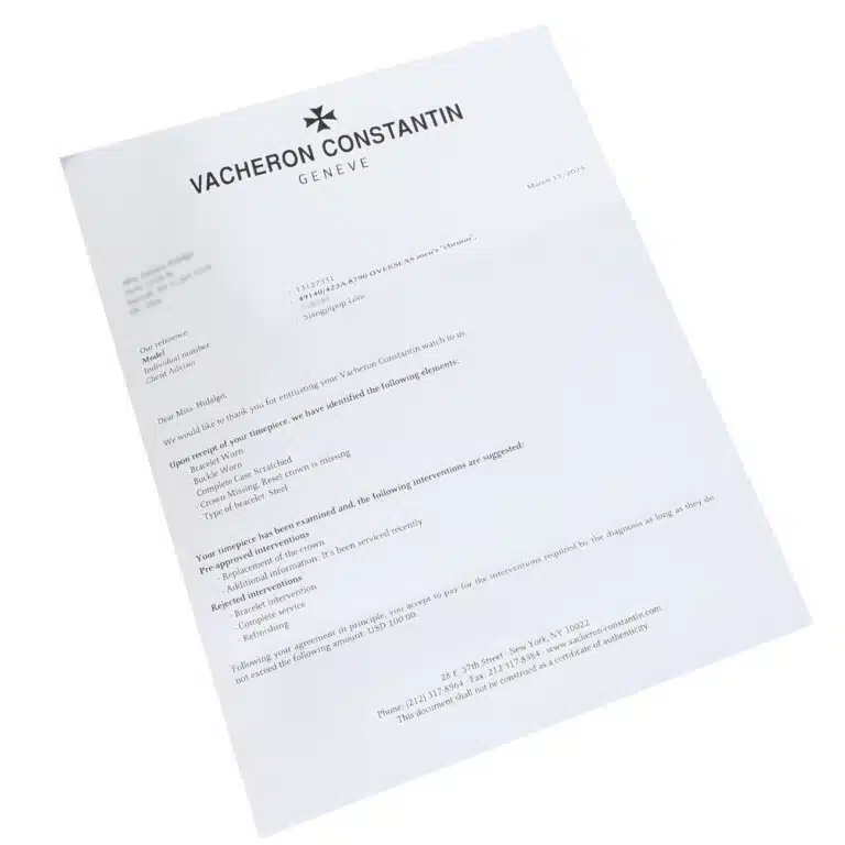 Vacheron Constantin Overseas 49140/423A-8790 Chronograph Silver Dial – image 9