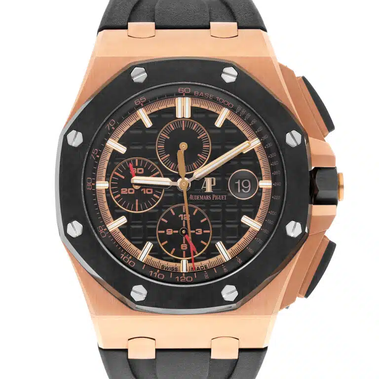 Audemars Piguet Royal Oak Offshore Chronograph 44mm 26401RO.OO.A002CA.02 Rose Gold with Black Dial Watch – image 2
