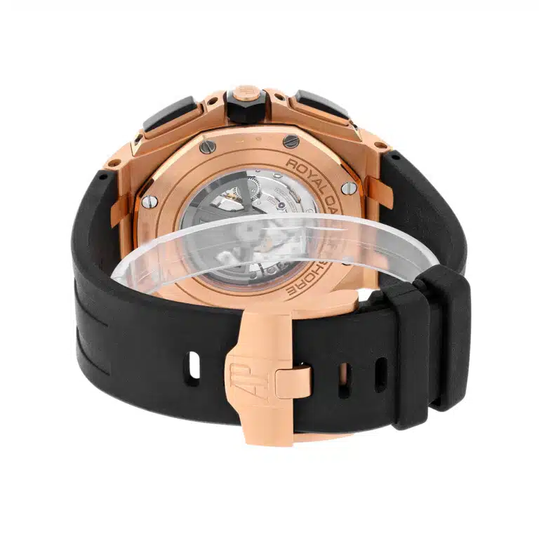 Audemars Piguet Royal Oak Offshore Chronograph 44mm 26401RO.OO.A002CA.02 Rose Gold with Black Dial Watch – image 7