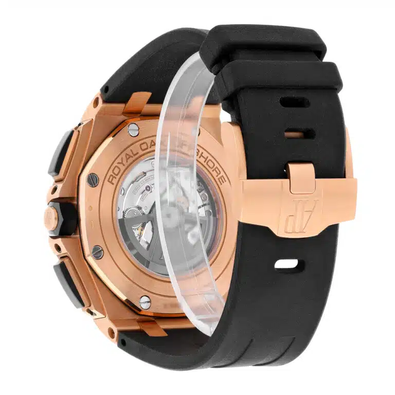Audemars Piguet Royal Oak Offshore Chronograph 44mm 26401RO.OO.A002CA.02 Rose Gold with Black Dial Watch – image 8