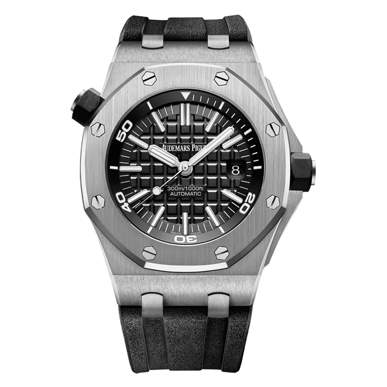 Audemars Piguet Royal Oak Offshore Diver 42mm 15710ST.OO.A002CA.01 Stainless Steel with Black Dial Watch 2017