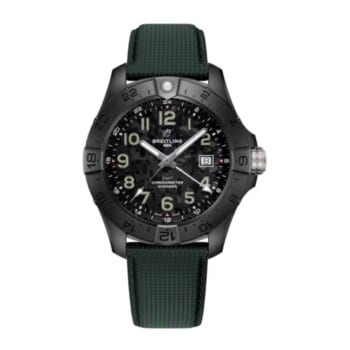 Breitling Avenger Automatic GMT Night Mission S32320101B1X1 44mm Black-Camouflage Dial Uni-directional Rotating Bezel