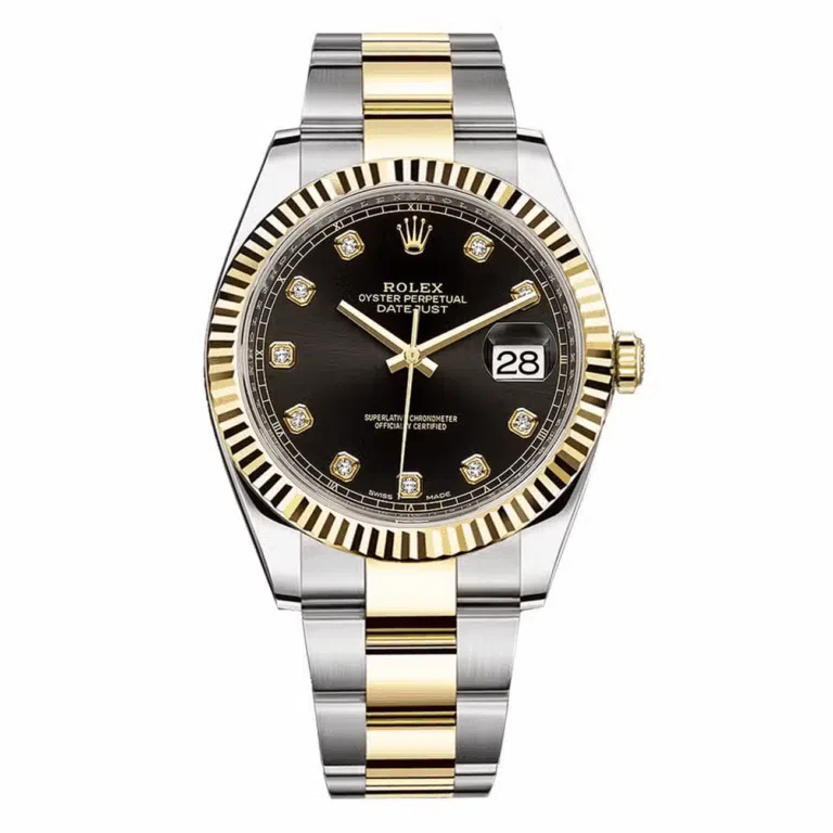 Rolex Datejust 126333-0005 Bright Black Dial 41 MM Oyster Bracelet