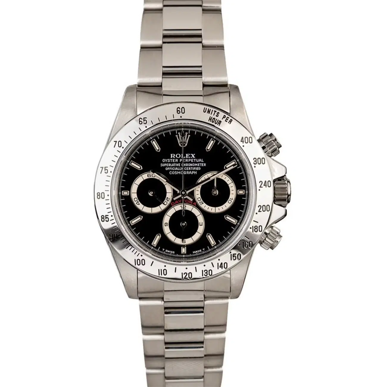 Rolex Daytona Cosmograph 40mm 16520 Oyster Stainless Steel with Black Dial Watch 2000 – image 2