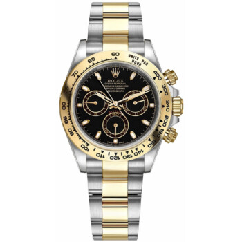 Rolex Daytona 116503 40mm Stainless Steel and Yellow Gold with Black Dial Watch 2016