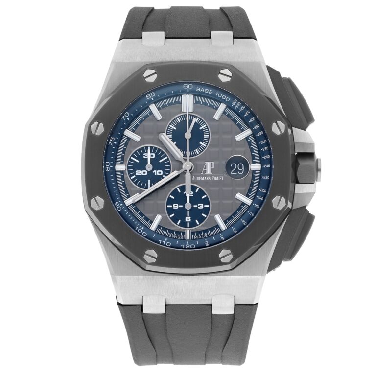 Audemars Piguet Royal Oak Offshore 26400io.oo.a004ca.02 44mm Titanium Gray Blue