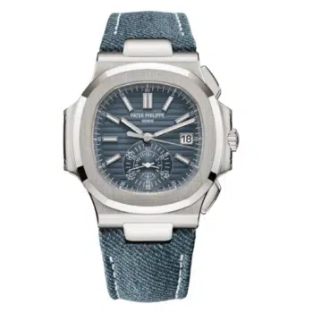 Patek Philippe Nautilus 5980/60G-001 flyback chronograph white gold watch