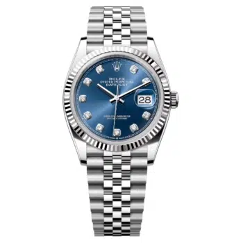 Rolex Datejust 126234-0037 36mm Blue Diamond Dial Stainless Steel Watch 2025