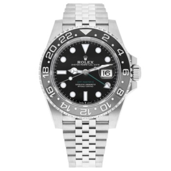 Rolex GMT-Master II 126710GRNR Bruce Wayne Jubilee black dial stainless steel watch