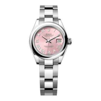 Rolex Oyster Bracelet Steel Lady-Datejust 28 Watch 279160-0014 Domed Bezel Pink Roman Dial 2024