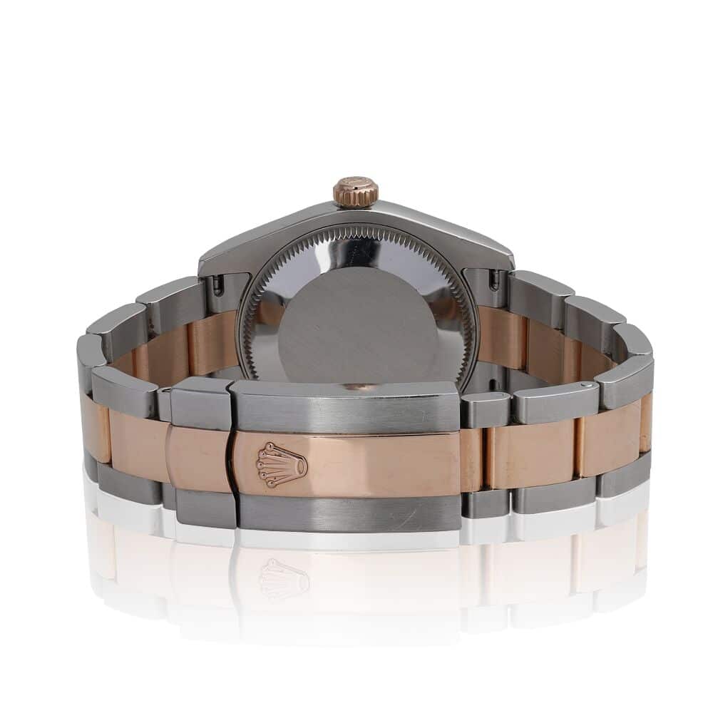 Rolex Datejust 31mm 178241 Steel & Pink Gold Watch Pink Flower Dial