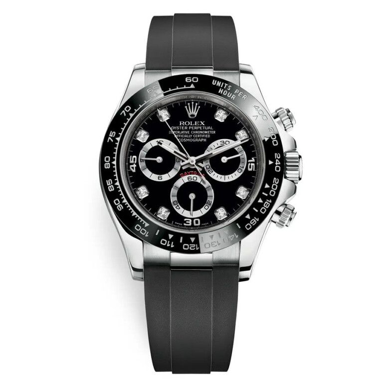 Rolex Daytona 116519LN 40mm White Gold with Black Dial Watch 2021