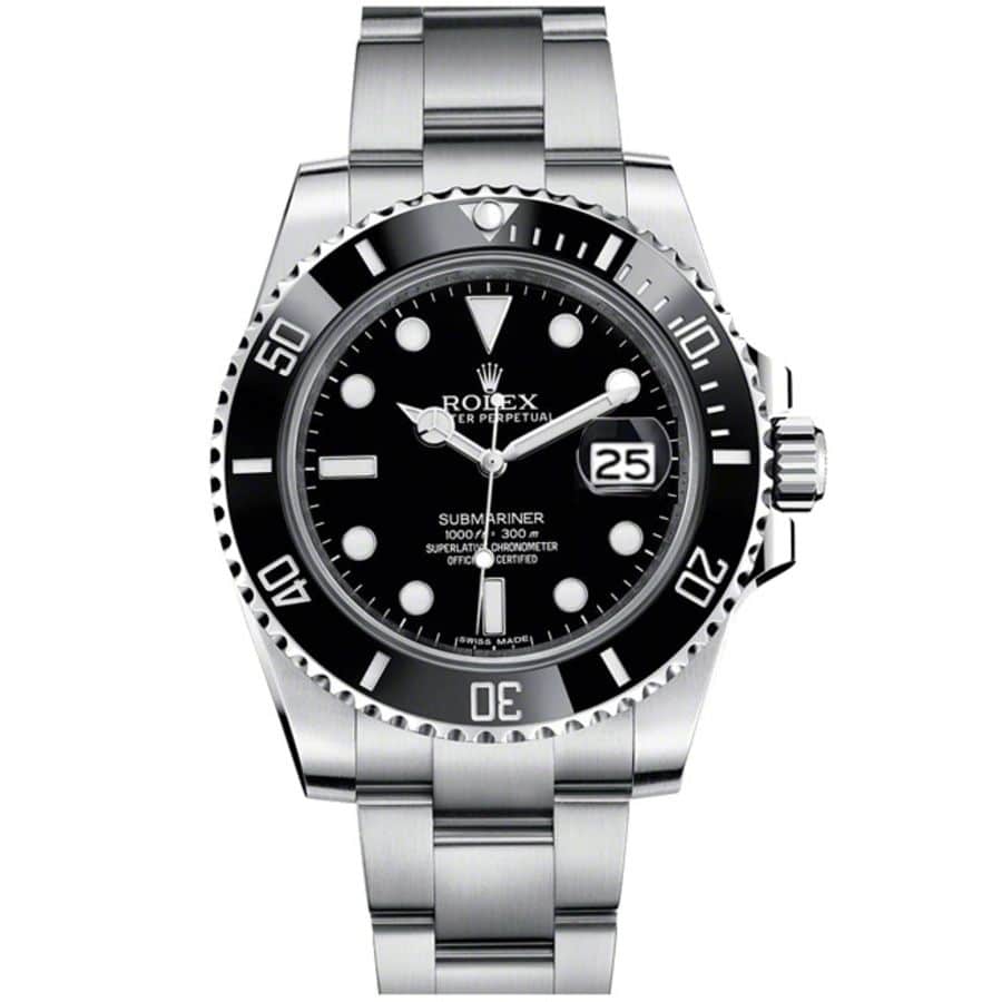 Rolex Submariner Stainless Steel 116610LN 40mm with Black Dial Watch 2011