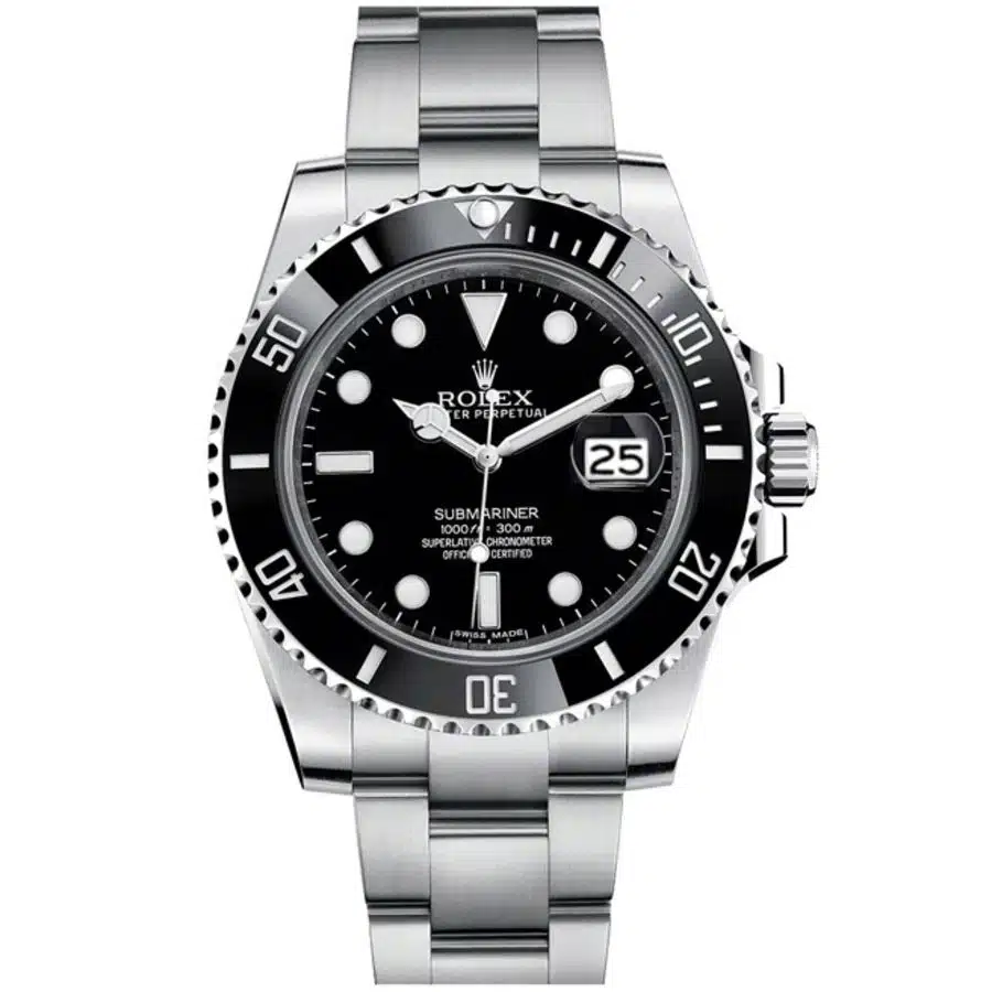 Rolex Submariner Stainless Steel 116610LN 40mm with Black Dial Watch 2011
