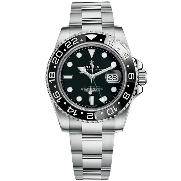 Rolex GMT-Master II 116710LN Oyster Stainless Steel with Black Dial Watch