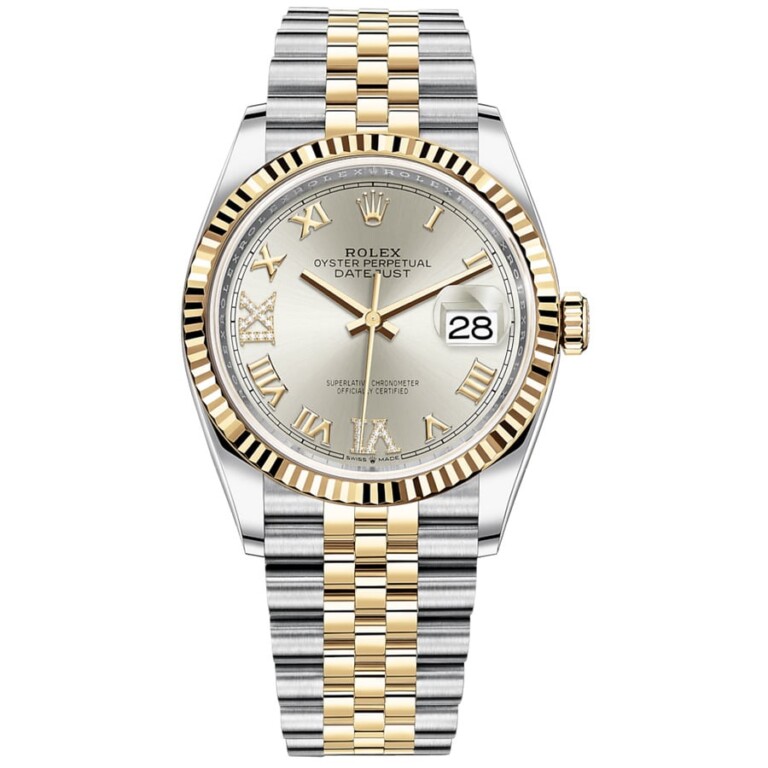 Rolex Datejust Jubilee 126233-0031 Stainless Steel & Yellow Gold 36mm with Silver Dial