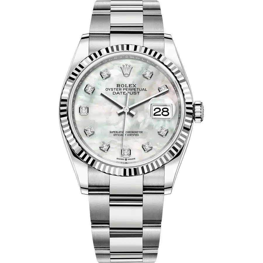 Rolex Datejust MOP Dial 36mm Oyster 126234-0020 Stainless Steel