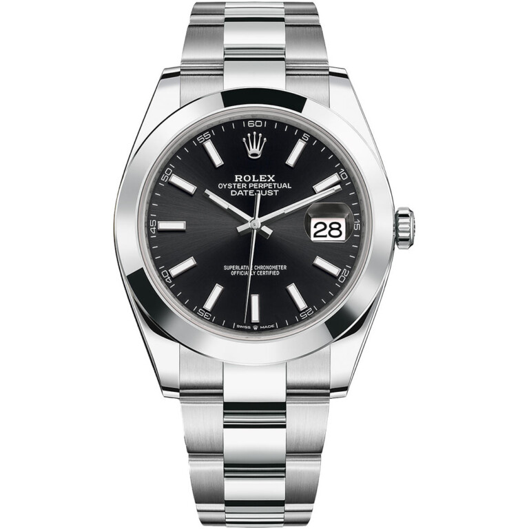 Rolex Datejust Oyster 126300-0011 41mm Black Dial Stainless Steel Watch 2025