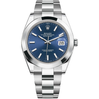 Rolex Datejust 126300-0001 41mm Blue Dial Oyster Stainless Steel