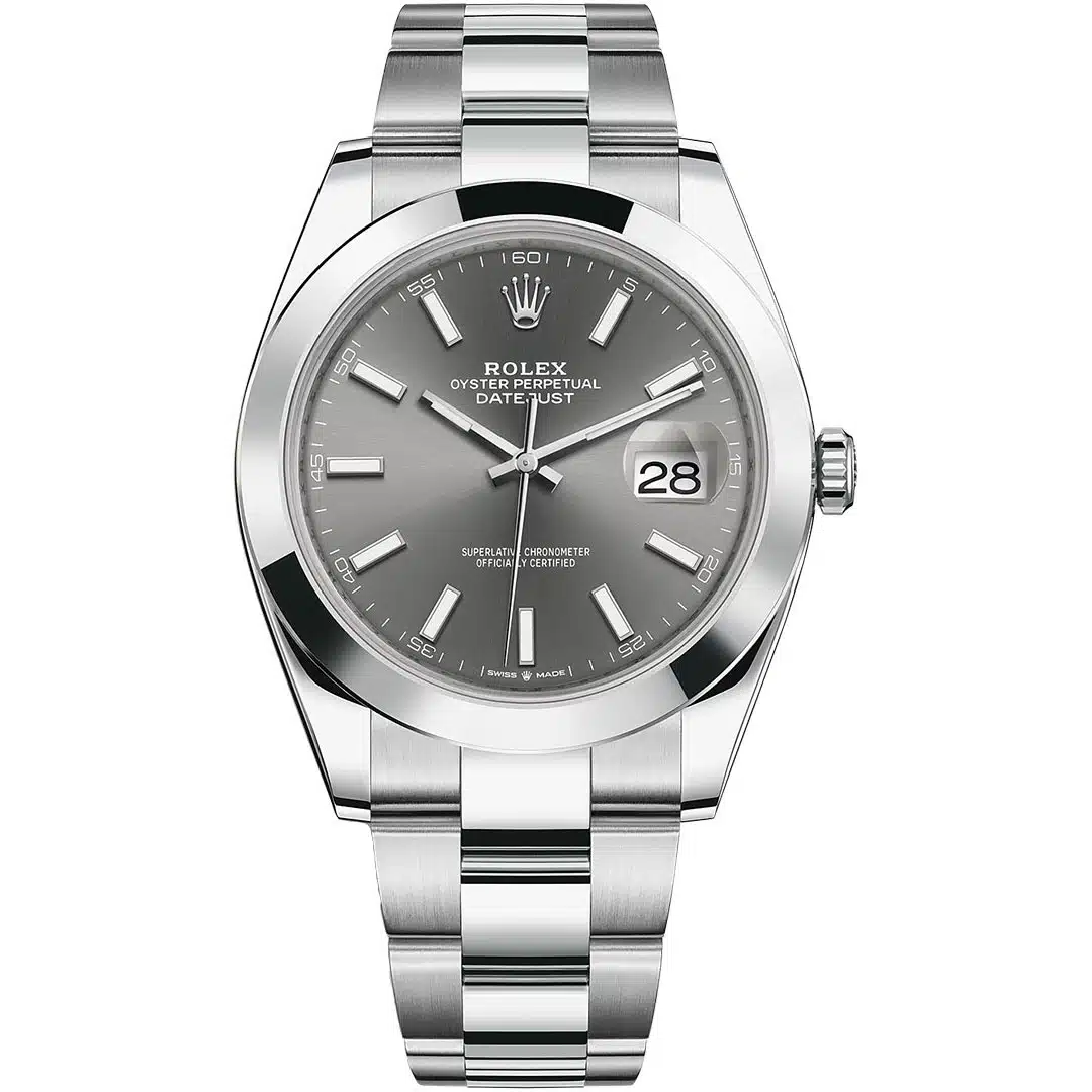 Rolex Datejust Oyster 126300-0007 41mm Stainless Steel Grey Dial
