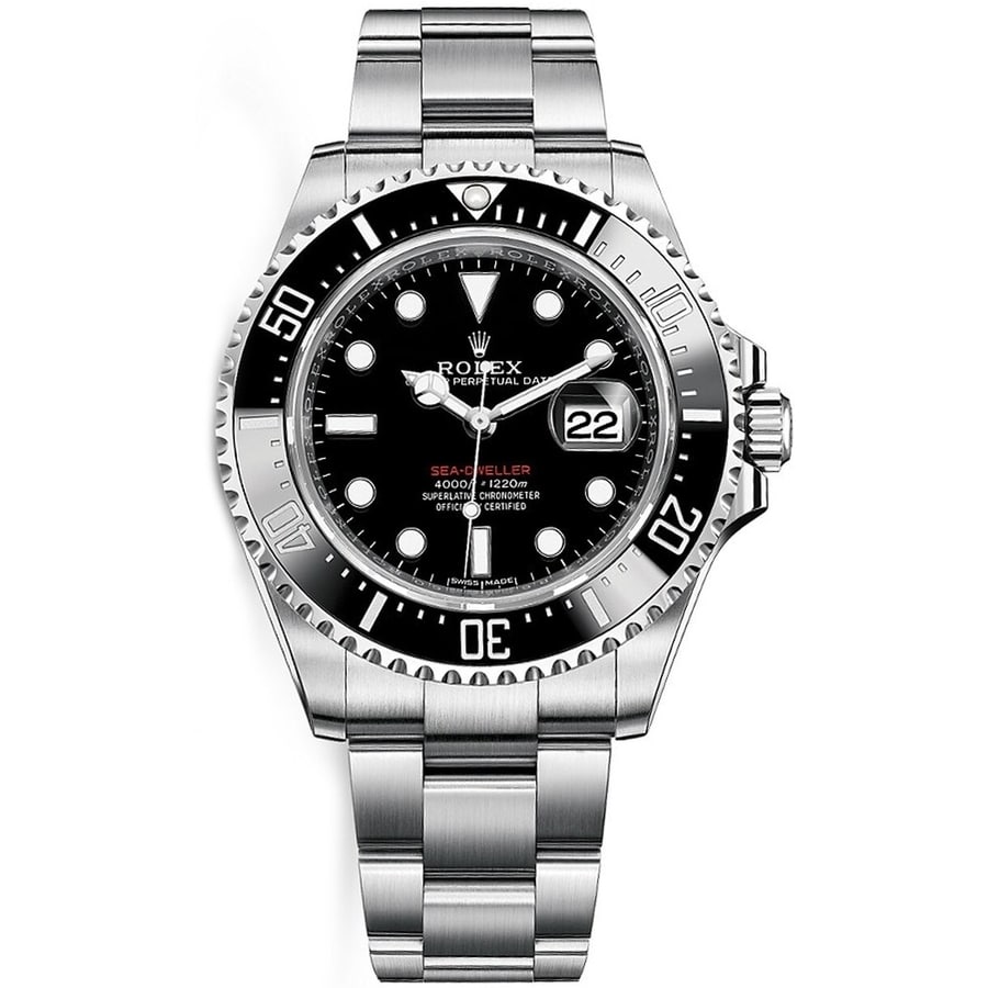 Rolex Sea-Dweller 43mm 126600 Stainless Steel Watch Black Dial UNWORN
