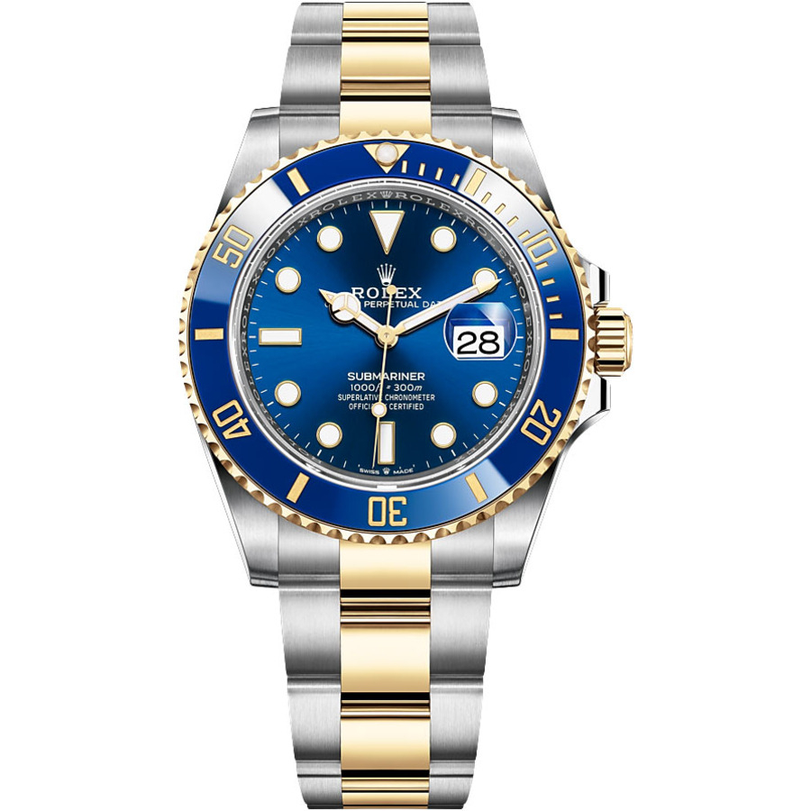 images Rolex Submariner 126613LB-0002 Stainless Steel Yellow Gold with Blue Dial Watch