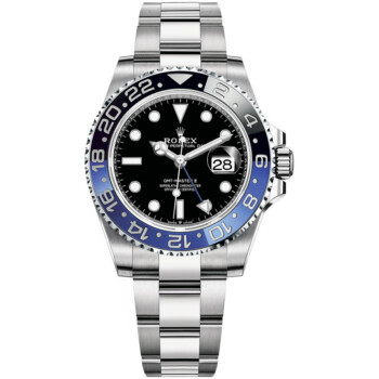 Rolex GMT-Master II 126710BLNR Batman, stainless steel, Oyster bracelet, black dial