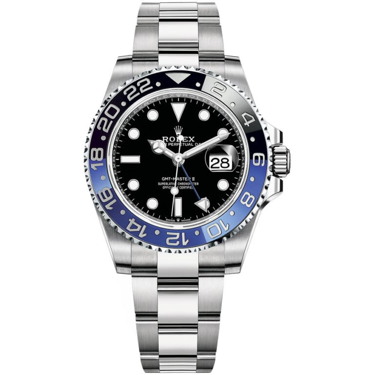 Rolex GMT-Master II 126710BLNR Batman, stainless steel, Oyster bracelet, black dial