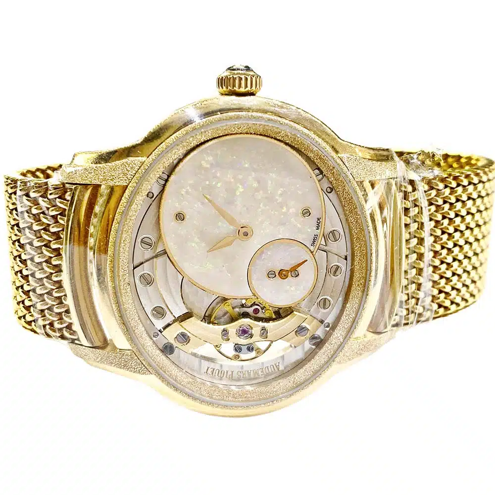 Audemars Piguet Millenary Frosted Gold Opal Dial 77244OR.GG.1272OR.01 Rose Gold – image 3