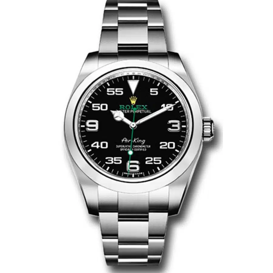 Rolex Air-King 116900 Stainless Steel with Black Dial Watch