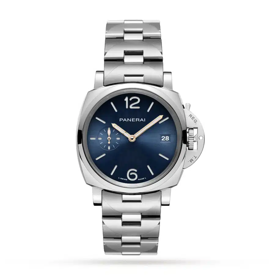 Panerai Luminor Due PAM01123 38mm Stainless Steel with Blue Dial Watch 2024