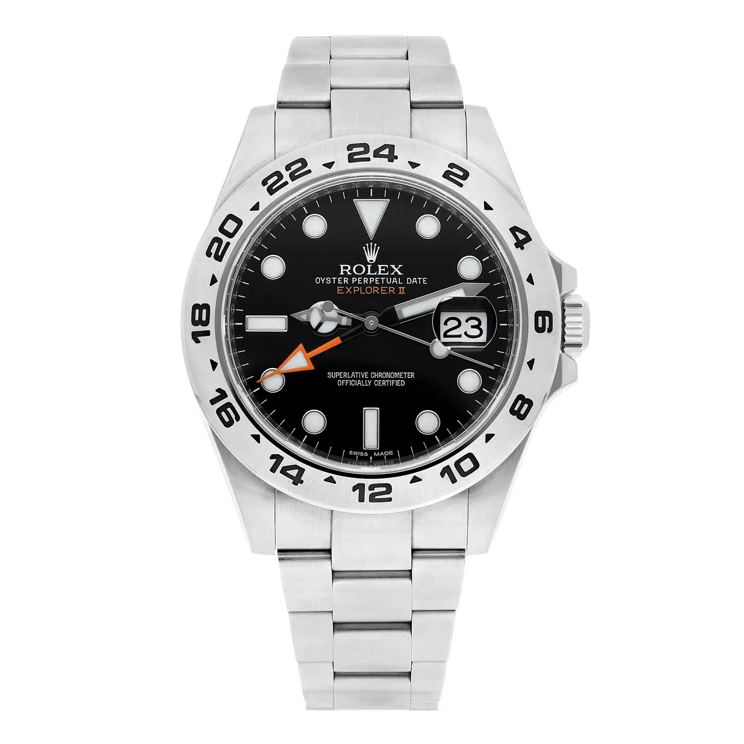 Rolex Explorer II Black Dial 42mm 216570 Stainless Steel Mens Watch - 2013 – image 2