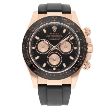 Rolex Cosmograph Daytona 116515LN 40mm Rose Gold with Black Dial Watch 2020