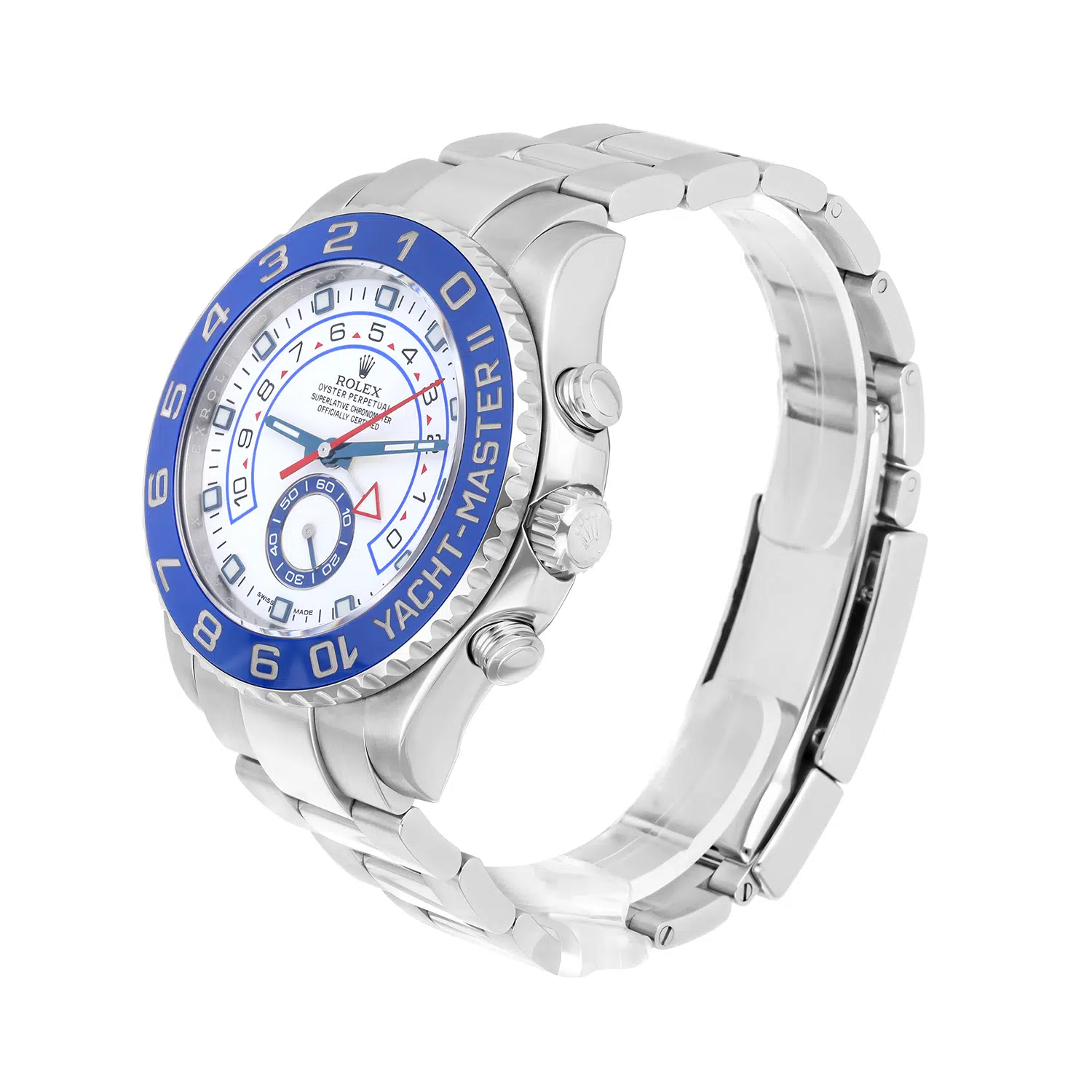 Rolex Yacht-Master II 44mm Oyster Perpetual Ceramic Blue Steel Men's Watch 116680 – image 2