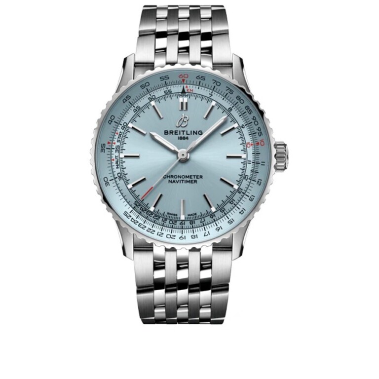 Breitling Navitimer A17329171C1A1 Stainless Steel with Blue Dial Watch 2024