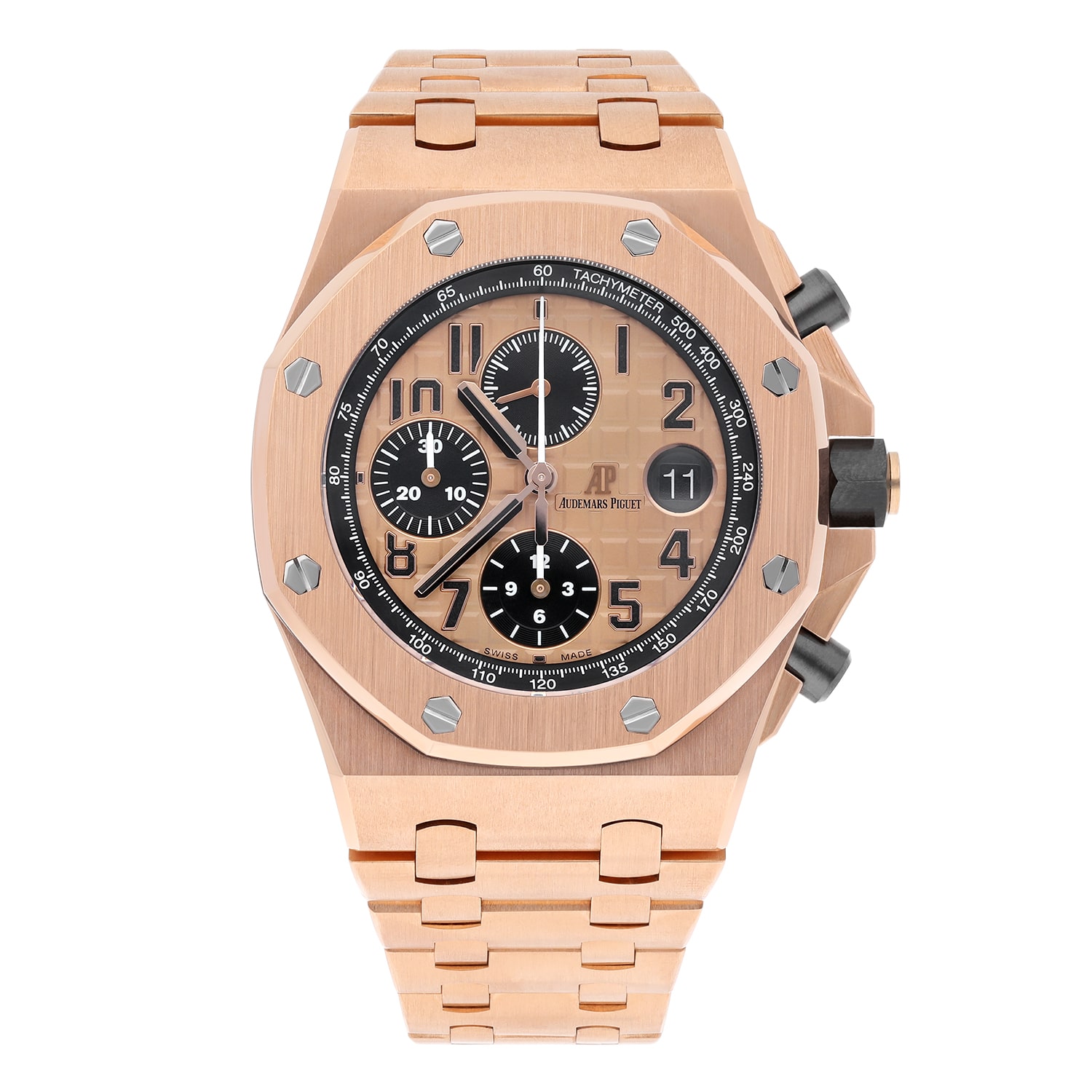 Audemars Piguet Royal Oak Offshore Chronograph 26470OR.OO.1000OR.01 18kt Rose Gold Complete