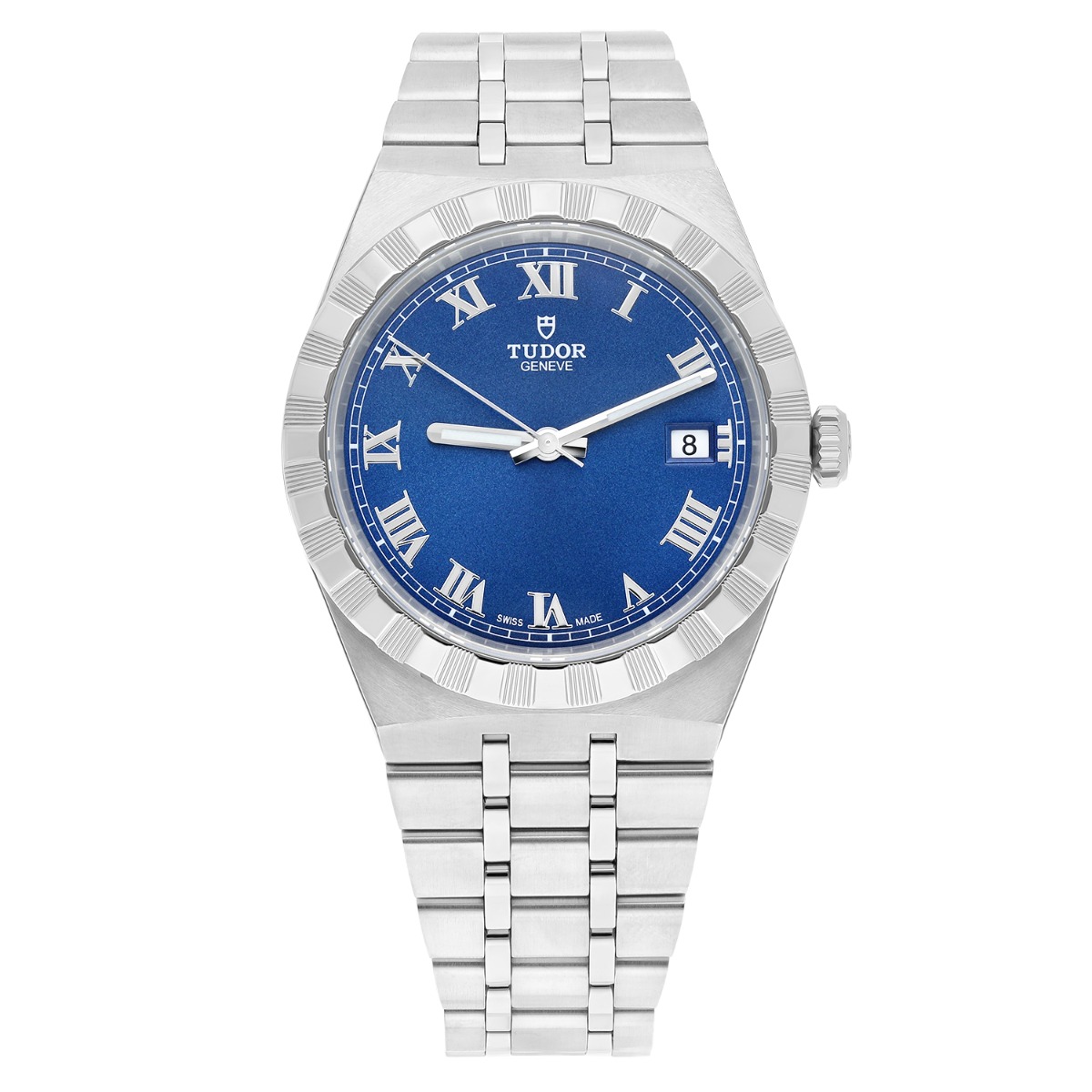 Tudor Royal Automatic Blue Dial Steel Men's Watch 28500 Unworn 2023