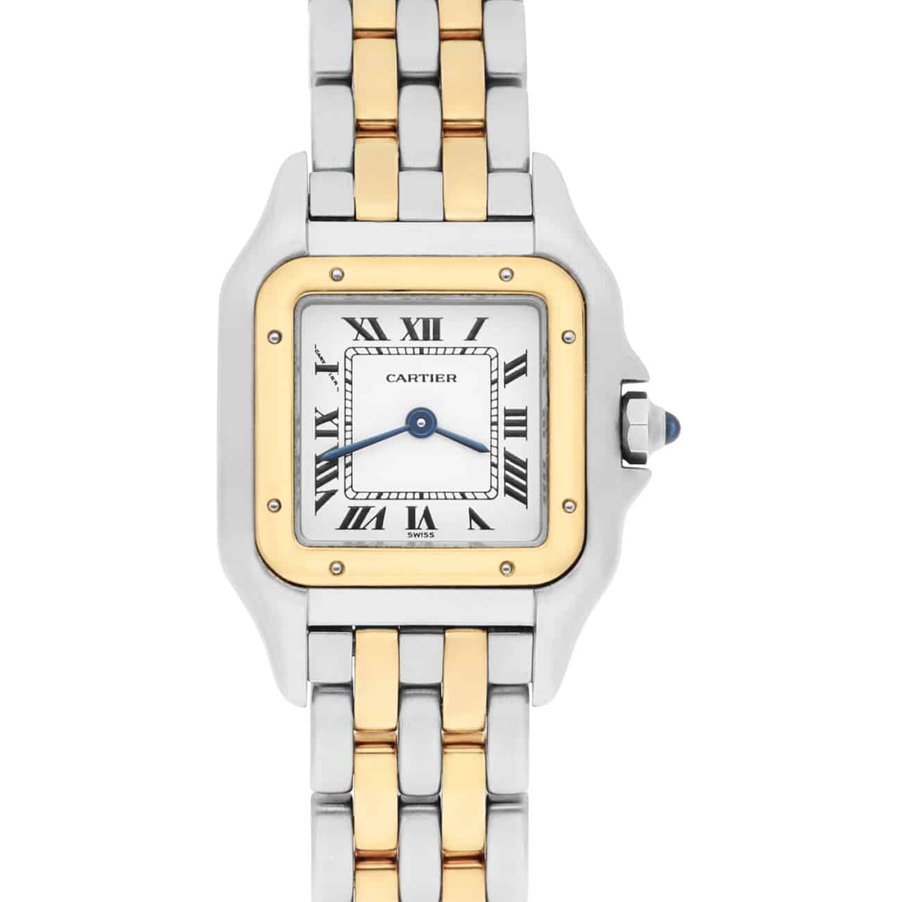 Cartier Panthère W25029b6 Ladies 18k Yellow Gold And Stainless Steel Quartz