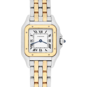 Cartier Panthere W25029B6 18k yellow gold and stainless steel ladies watch
