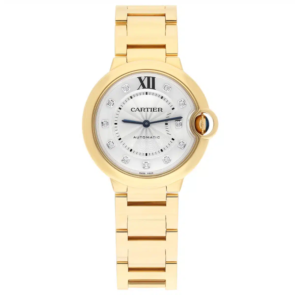 Cartier Ballon Bleu 36mm 18K Yellow Gold with Diamond Dial 3002 – image 2